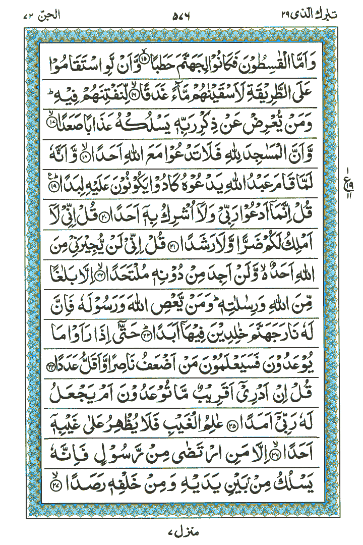 Surah Al-Jin - Quran Page